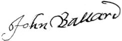 John Ballard's Signature